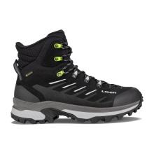 Lowa Hiking Shoes Randir Mid GTX (Trekking, Suede, Waterproof) Black/Grey Men's